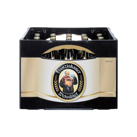Franziskaner Weißbier Naturtrüb Mehrwegkasten
