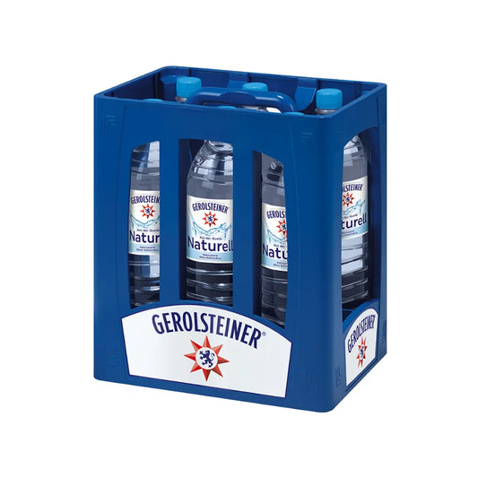 Gerolsteiner Naturell Mineralwasser Mehrwegkasten