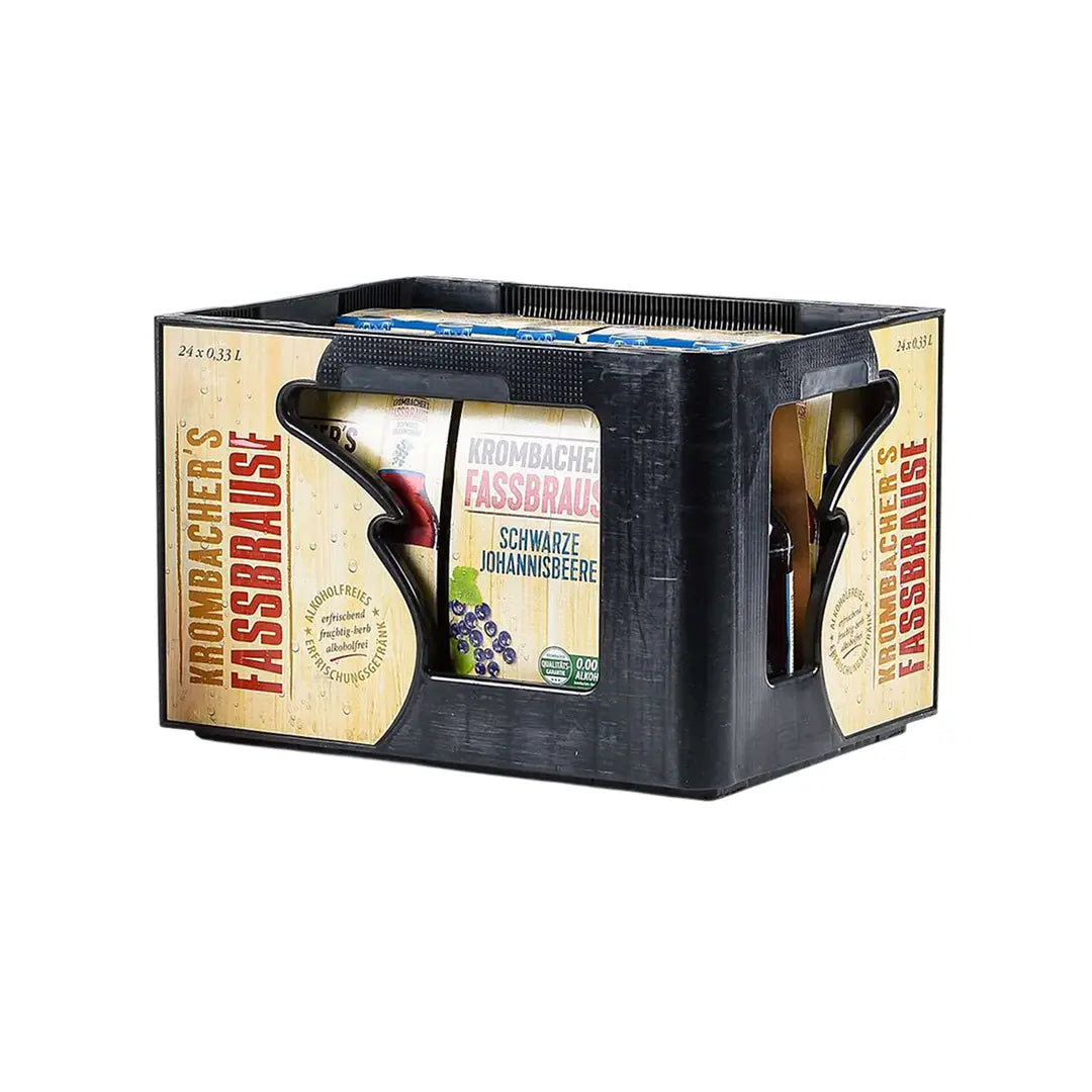 Krombacher Fassbrause Schwarze Johannisbeere