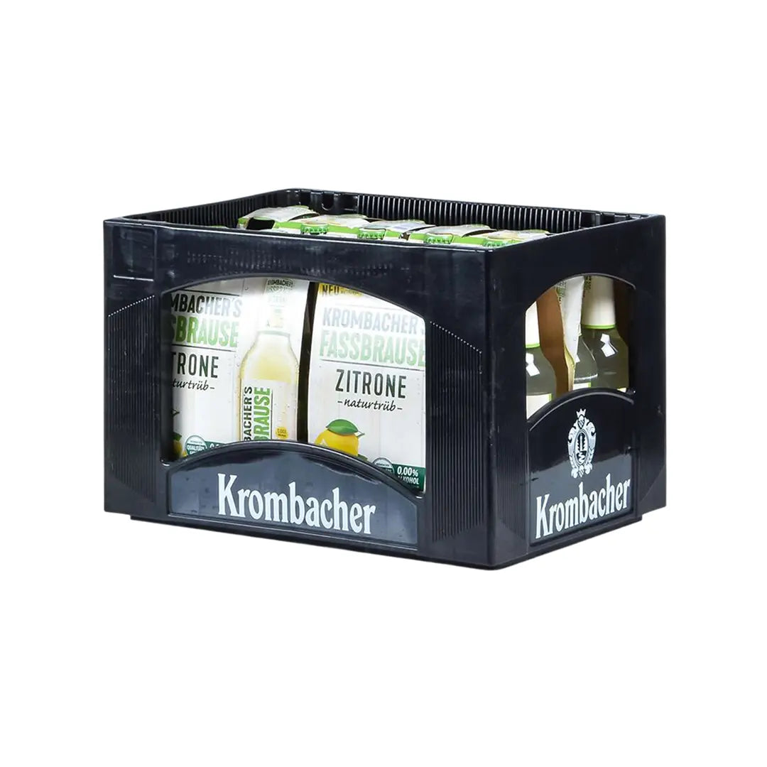 Krombacher Fassbrause Zitrone Naturtrüb