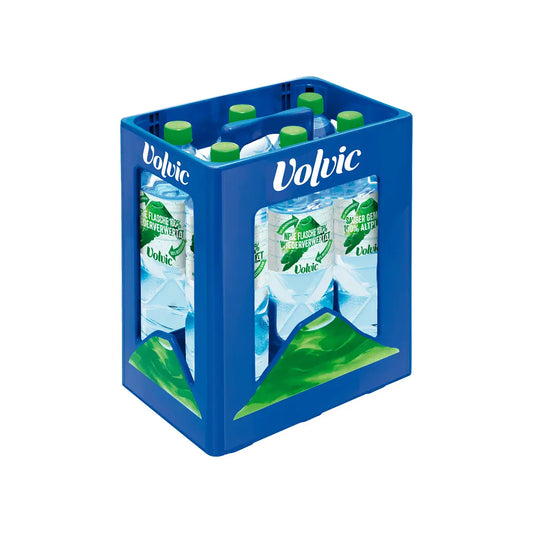 Volvic Natürliches Mineralwasser Mehrwegkasten